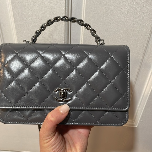 Chanel grey WOC with handle - Picture 5 of 15